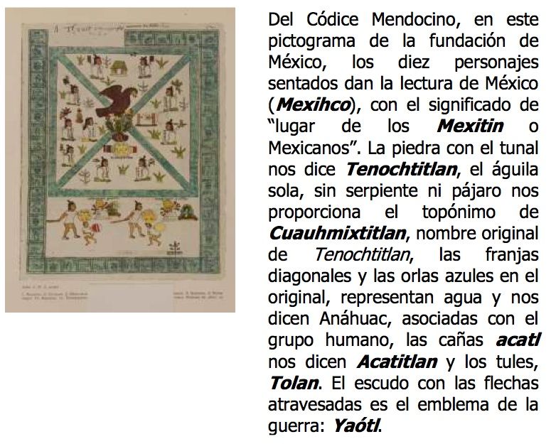imágenes mexicas menos conocidas que dieron origen al escudo nacional mexicano