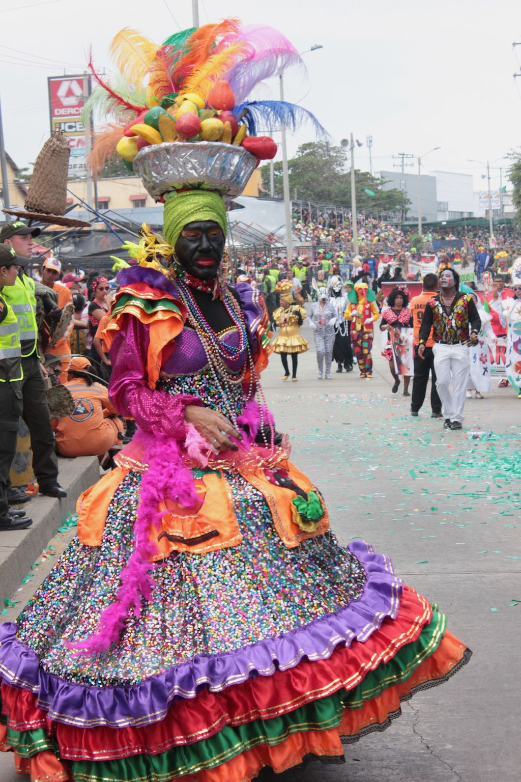 Imágenes del Carnaval de Barranquilla, uno de los más ricos del mundo