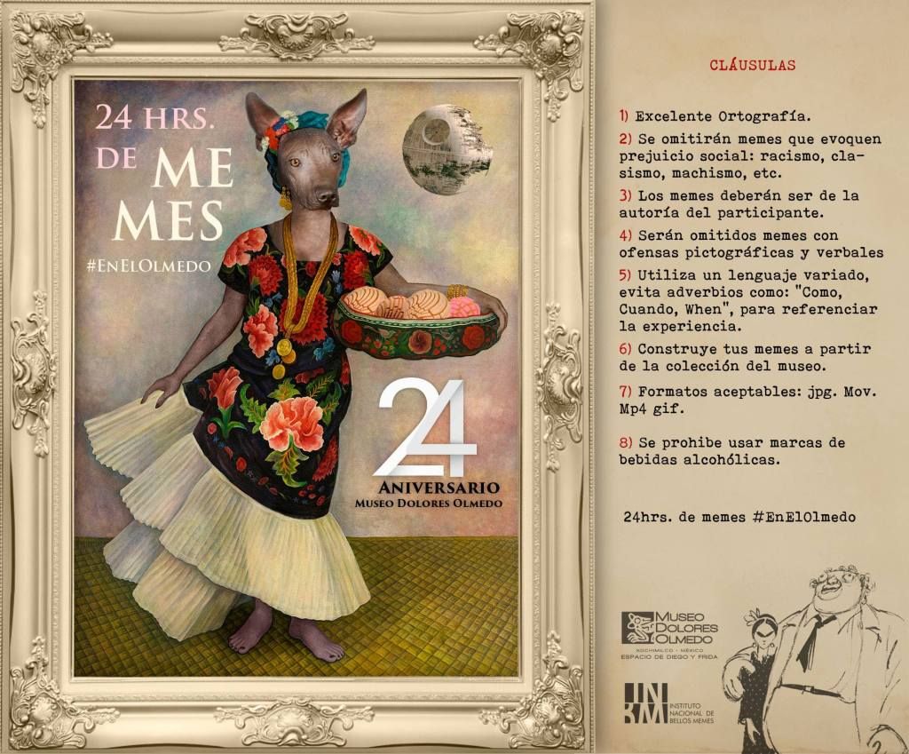 Diviértete festejando el 24 aniversario del Museo Dolores Olmedo.