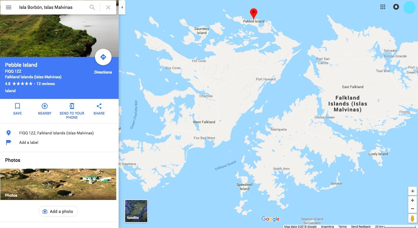 papelería Parte Rectángulo Esta isla de las Malvinas está en venta y tiene valor histórico, ambiental  y productivo