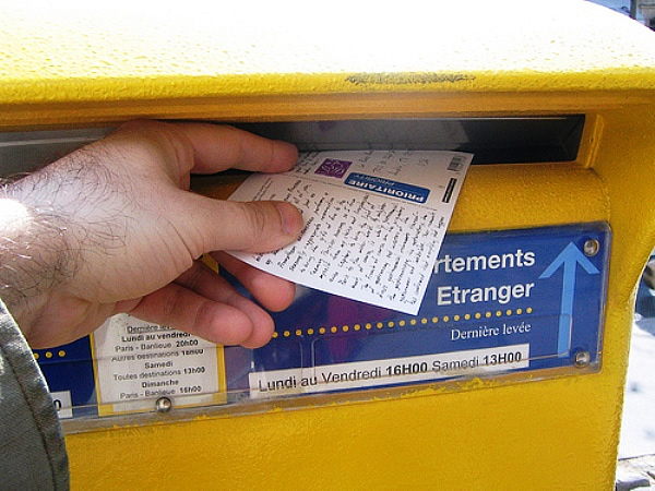 Mailing a Postcard
