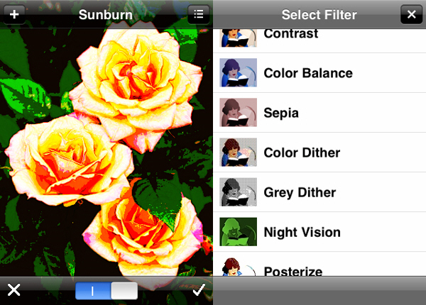 Filter & Effects iPhone Apps