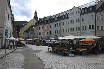 market in Schneeberg