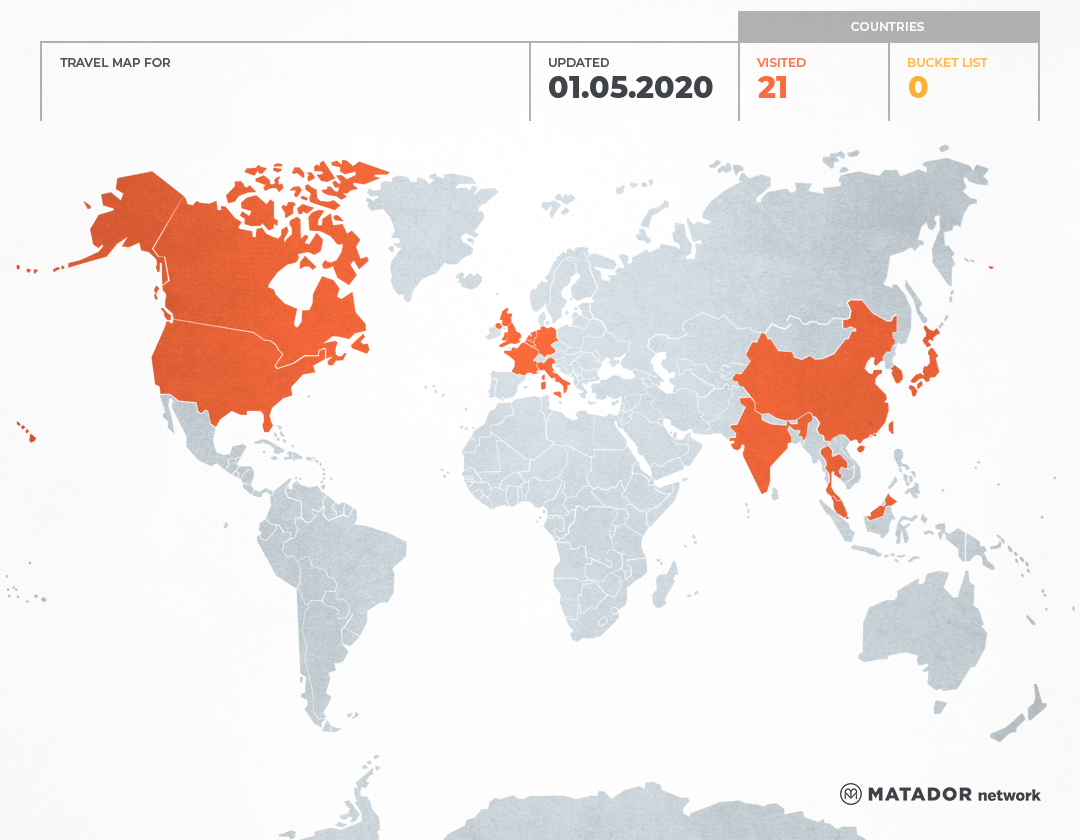 Jaydenn’s Travel Map