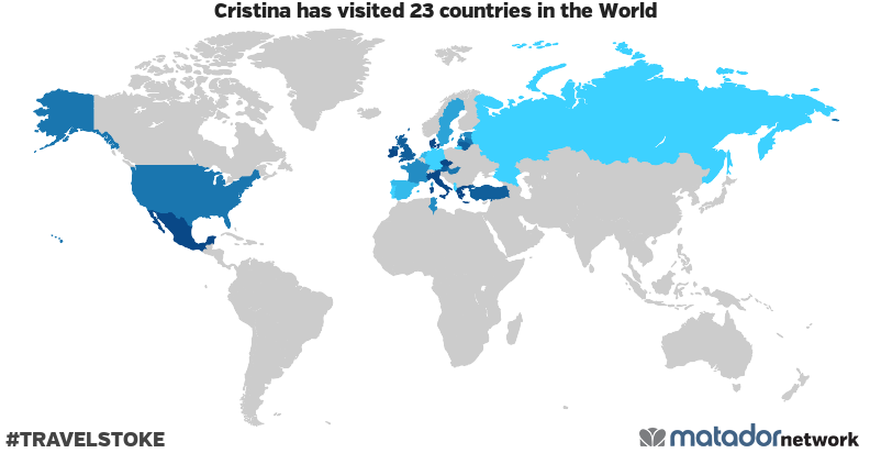 Cristina’s Travel Map