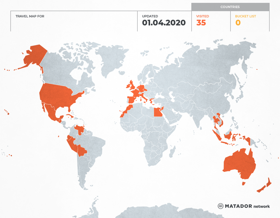 TravellinTimbo’s Travel Map