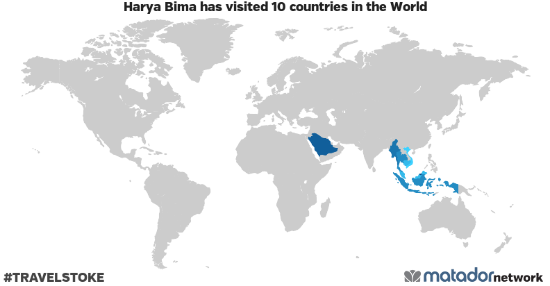 Harya Bima’s Travel Map