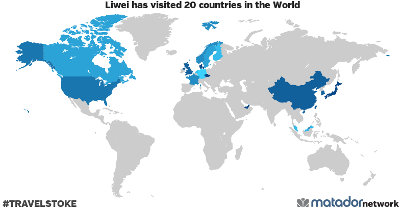 Liwei’s Travel Map