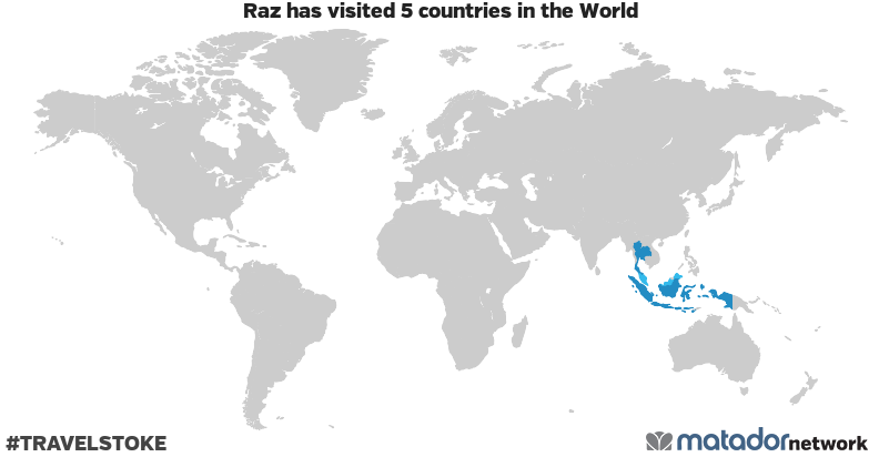 Raz’s Travel Map