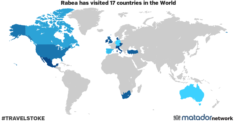 Rabea’s Travel Map