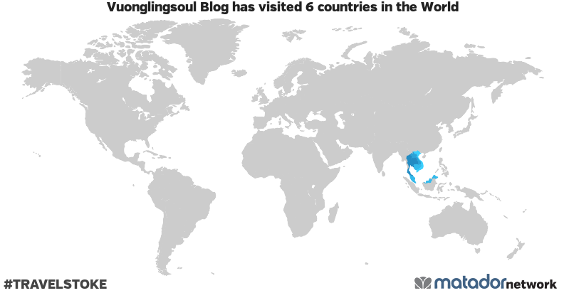Vuonglingsoul Blog’s Travel Map