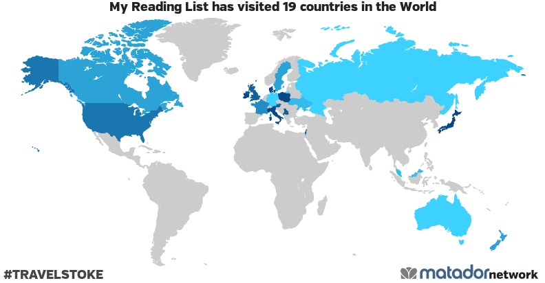 My Reading List’s Travel Map