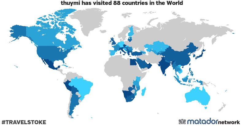 thuymi’s Travel Map