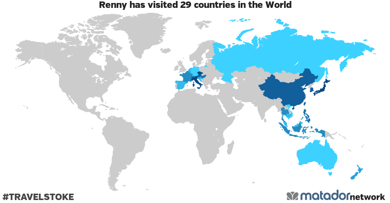 Renny’s Travel Map