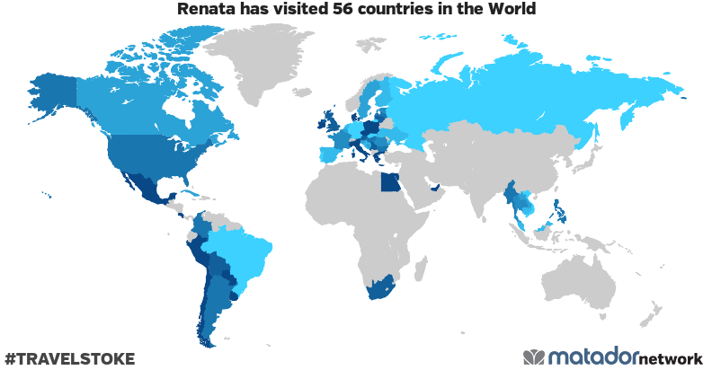 Renata’s Travel Map