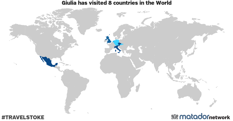 Giulia’s Travel Map