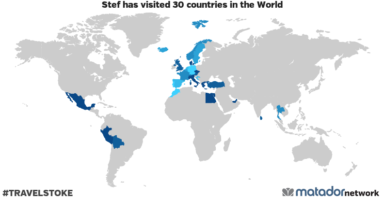 Stef’s Travel Map