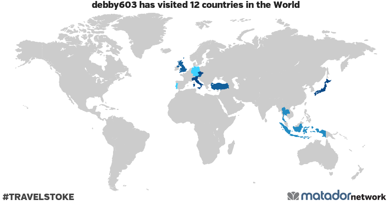 debby603’s Travel Map
