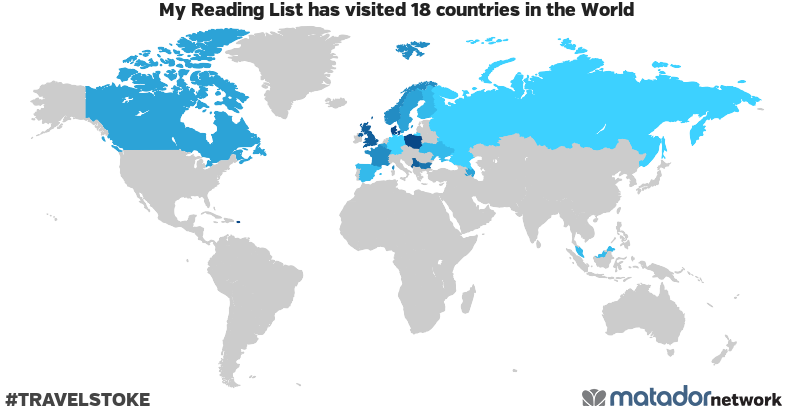 My Reading List’s Travel Map