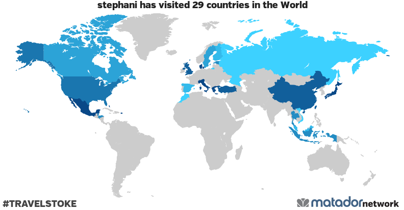 stephani’s Travel Map