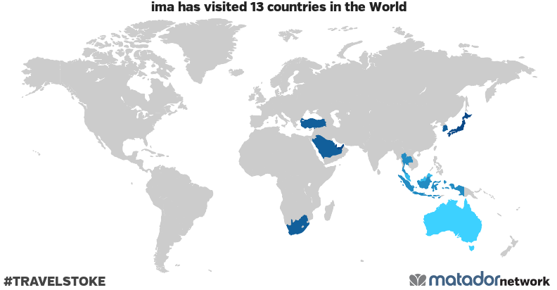 ima’s Travel Map