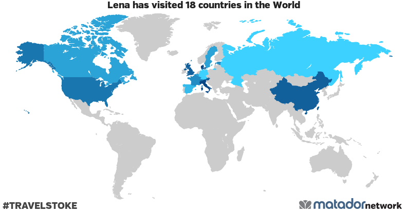 Lena’s Travel Map