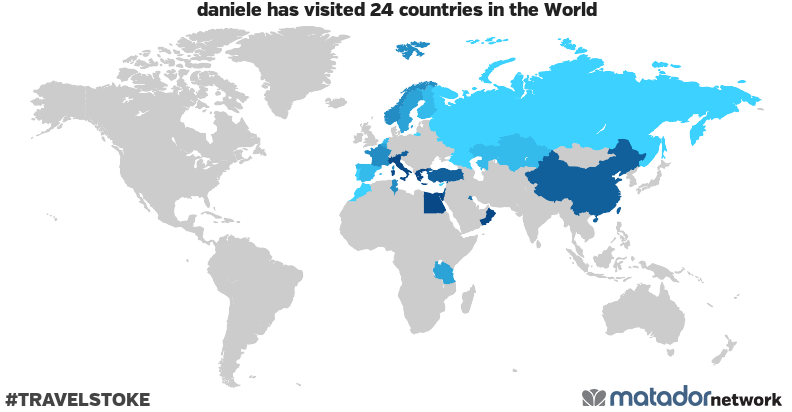 daniele’s Travel Map