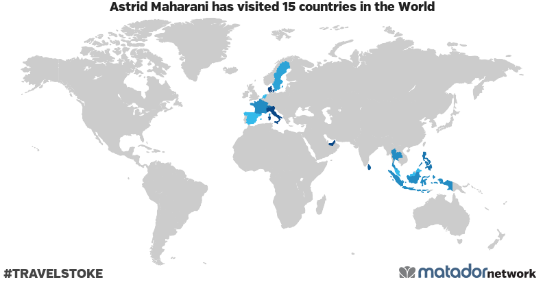 Astrid Maharani’s Travel Map